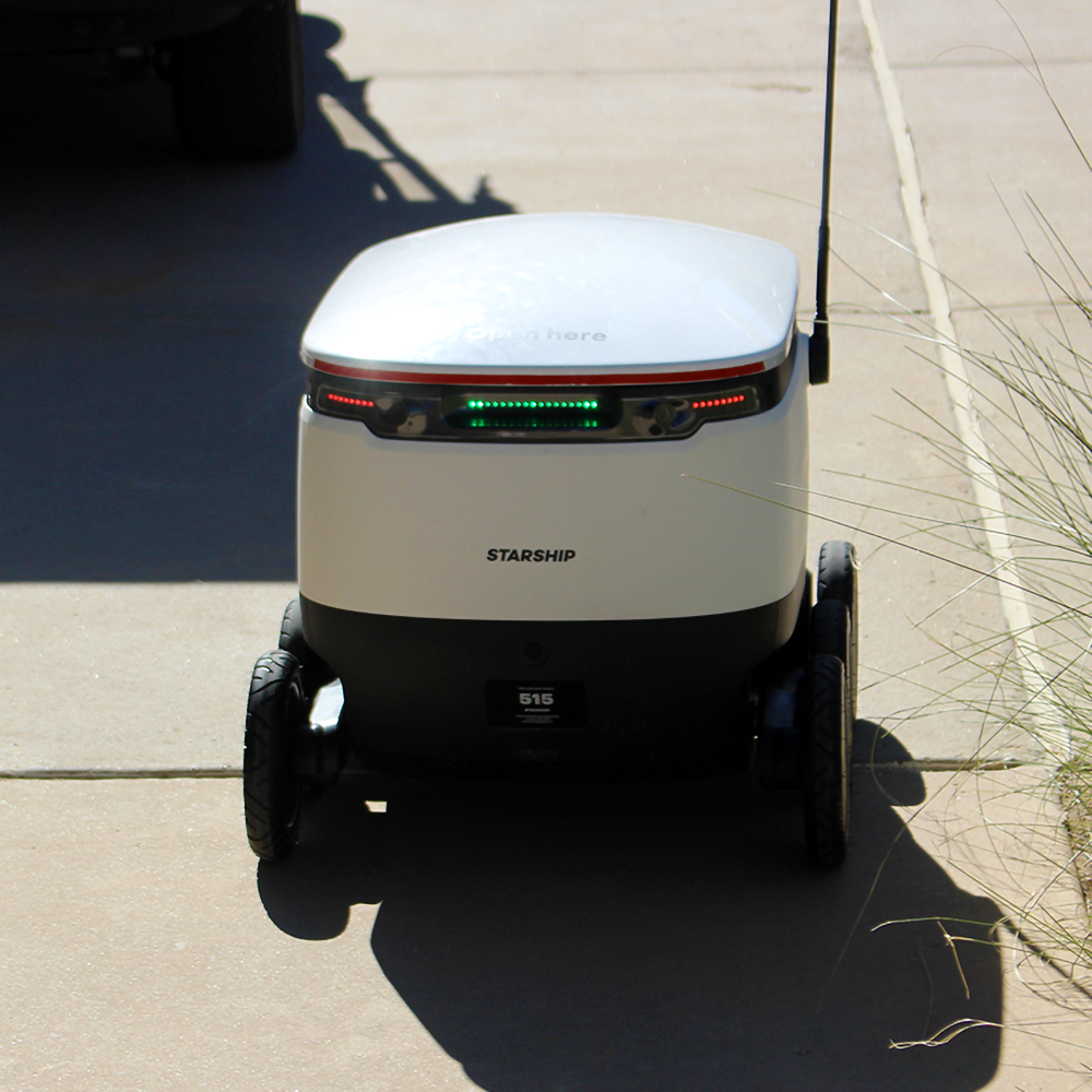Robots Begin Delivering Food on Campus
